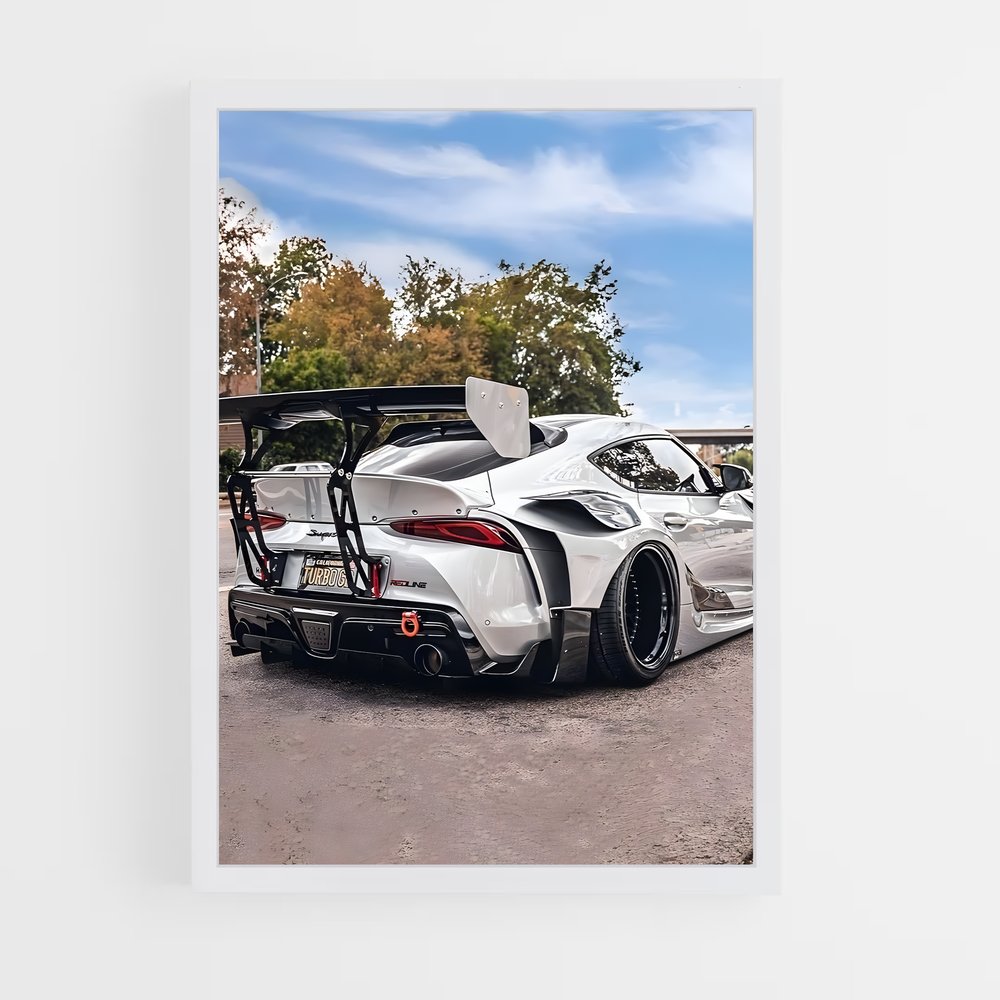 Poster Supra Sportive – affiche Toyota (vue 3)